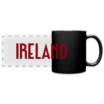 Ireland - Full Colour Panoramic Mug - black - Front