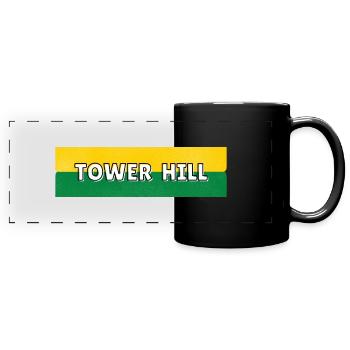 Tower Hill Station - Full Colour Panoramic Mug - black - Front