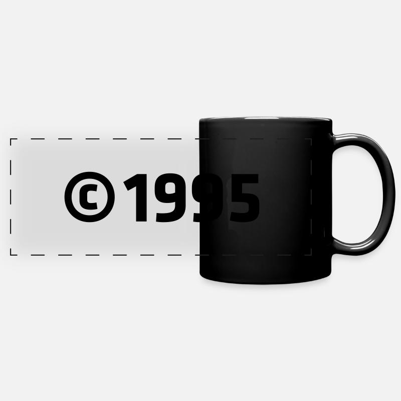 Copyright 1995 - Full Colour Panoramic Mug - black