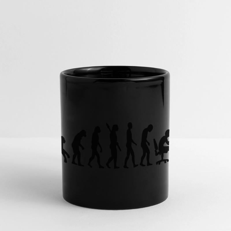 Évolution ordinateur Mug panoramique uni