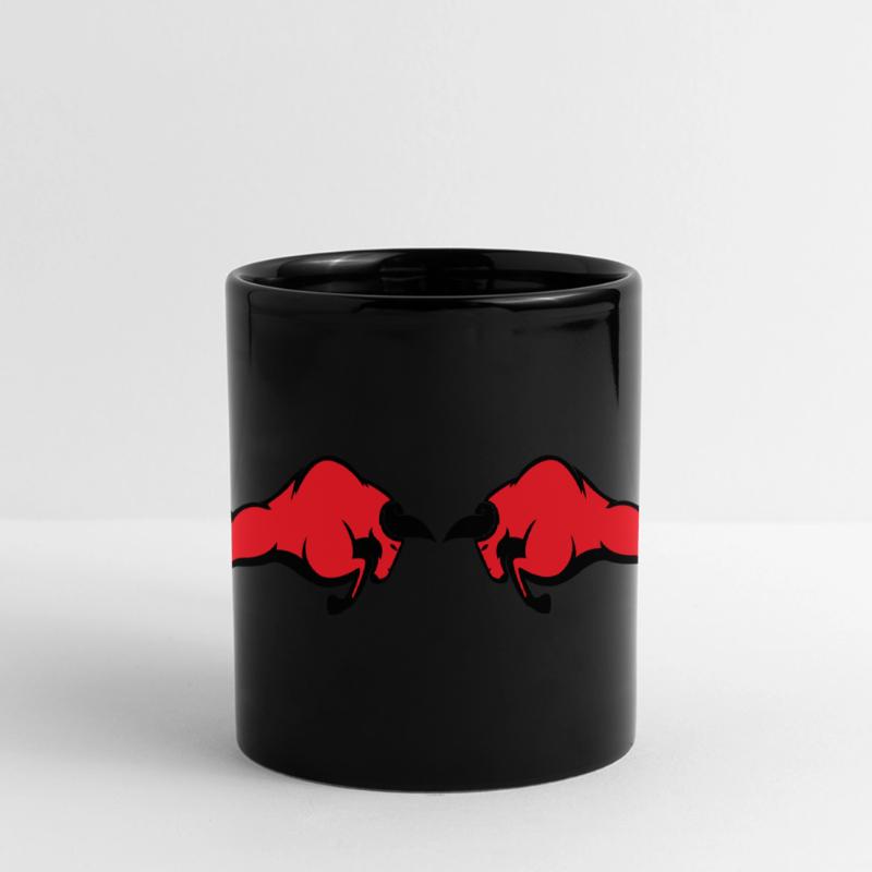 bulls Full Colour Panoramic Mug