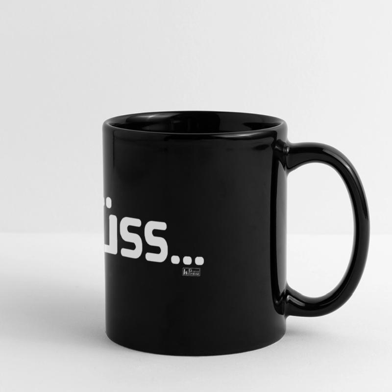 Bye until never! - Bye ... never! saying Full Colour Panoramic Mug