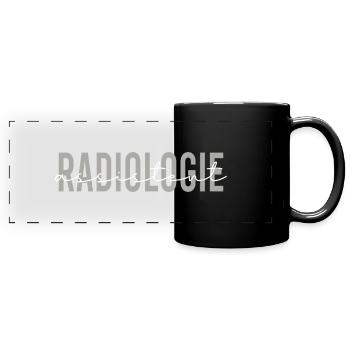 MTRA Medizinisch-Technischer Radiologie Mta - Panorama-Tasse farbig - Schwarz - Vorne