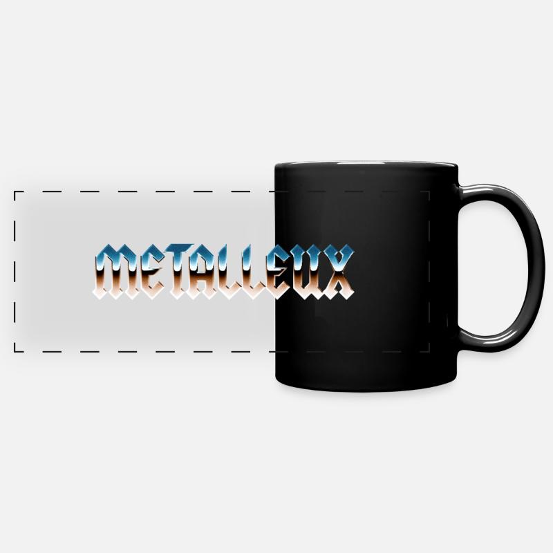 Metalheads - Full Colour Panoramic Mug - black