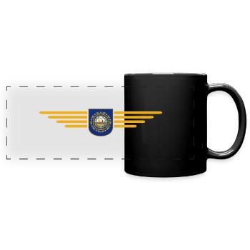 New Hampshire Fan T-Shirt – Must-have! - Full Colour Panoramic Mug - black - Front