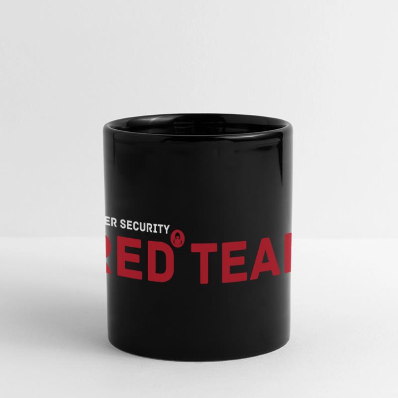 Cyber Security Red Team Hacking Hacker Panorama-Tasse farbig