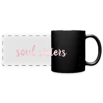 Friends Forever - Full Colour Panoramic Mug - black - Front