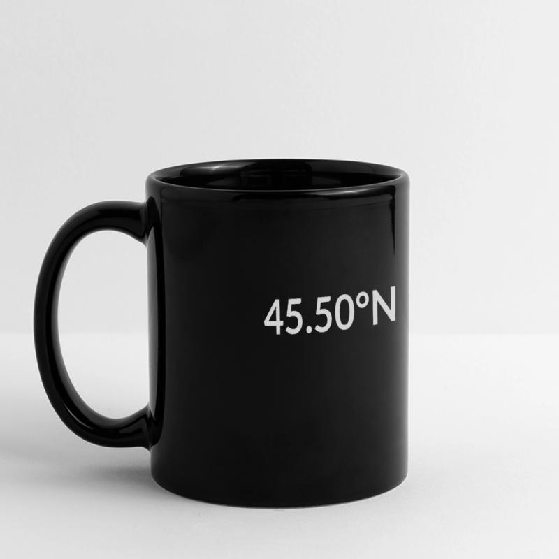 Coordonnées de Gresham, Oregon, États-Unis Mug panoramique uni