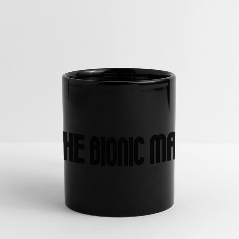 Bionic Man Panorama-Tasse farbig