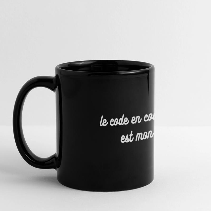Le code en cours d'exécution est mon Mug panoramique uni