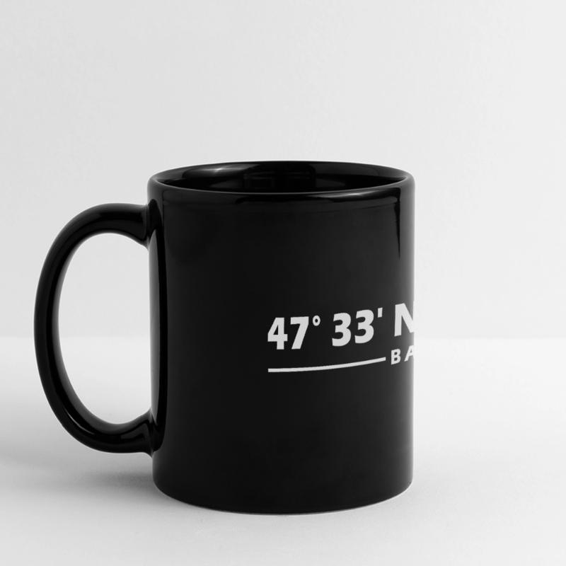 Basel coordinates Full Colour Panoramic Mug