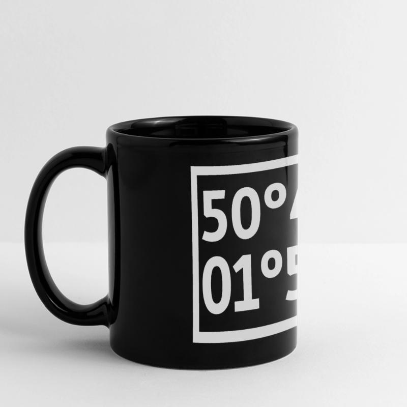 Pool coordinates Full Colour Panoramic Mug
