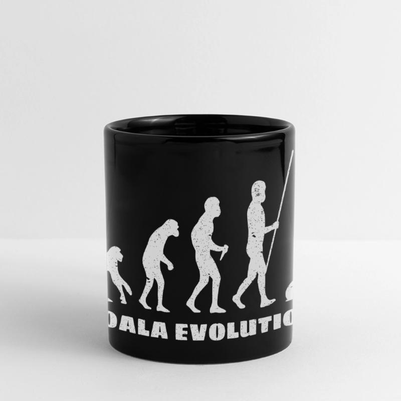 Koala Evolution Panorama-Tasse farbig