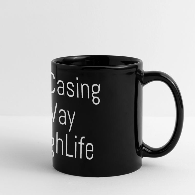 CamelCasing | Computer Science - Nerd - Coder Panorama-Tasse farbig