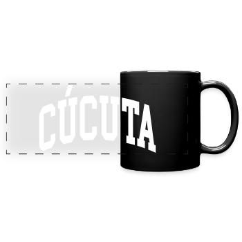 Cúcuta - Mug panoramique uni - noir - Devant