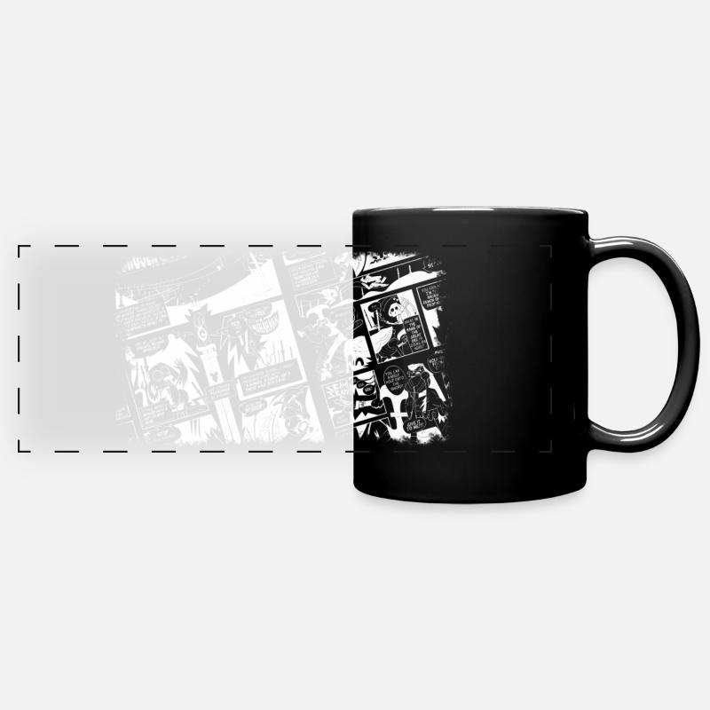 Comic - Full Colour Panoramic Mug - black