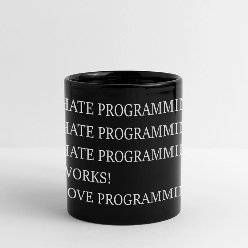 programming programming Full Colour Panoramic Mug