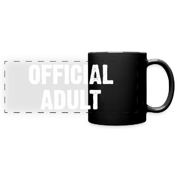 Official Adult - Full Colour Panoramic Mug - black - Front