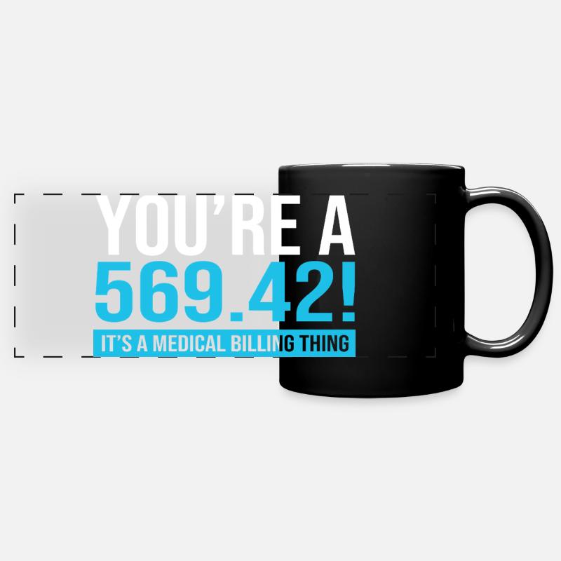 Medical Coder - Full Colour Panoramic Mug - black