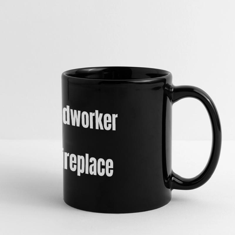 present forestry lumberman Full Colour Panoramic Mug