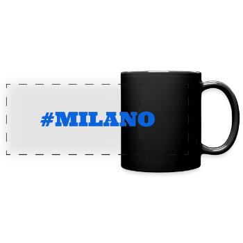 #Milano Milan Milan - Full Colour Panoramic Mug - black - Front