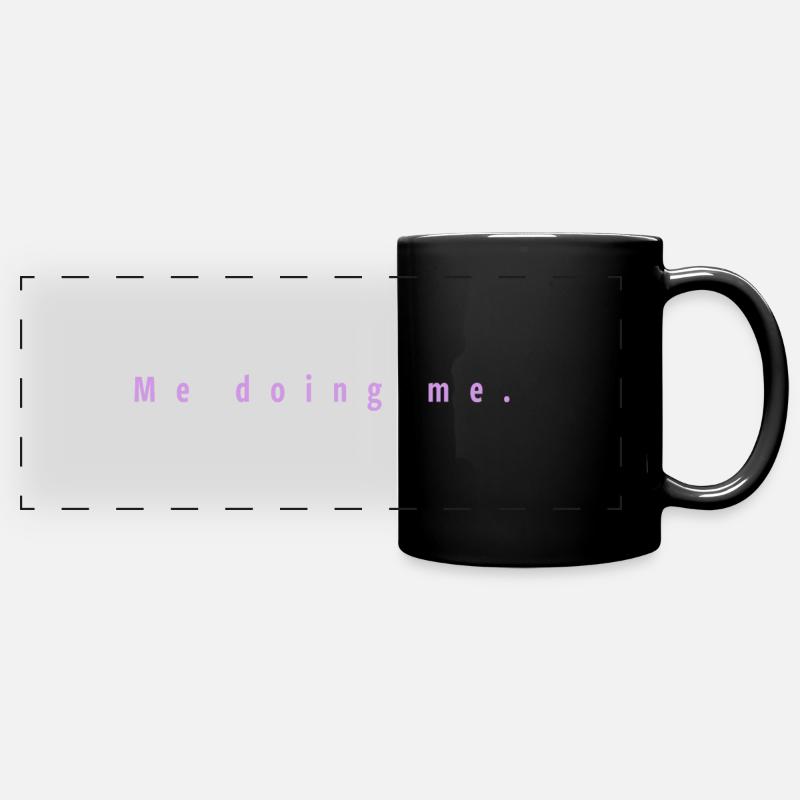 ME. - Full Colour Panoramic Mug - black