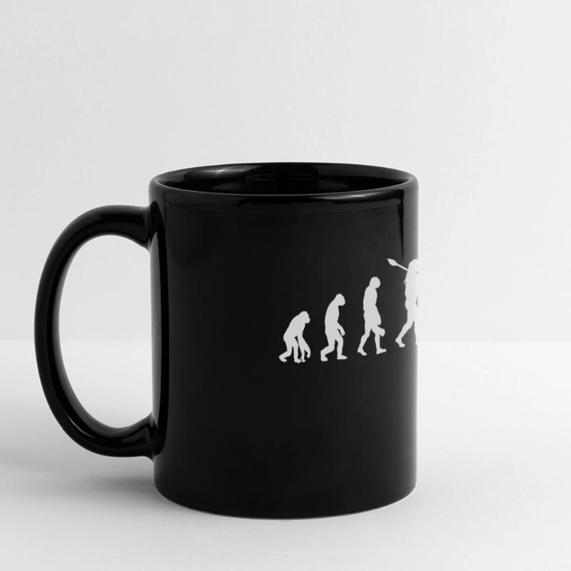 Bombe nucléaire Evolution Mug panoramique uni