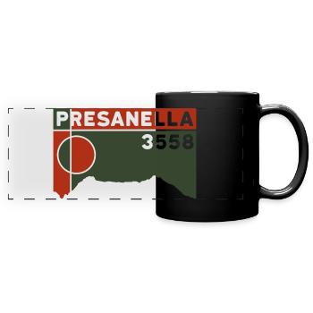 Cima Presanella Ascent Mountain High Tour Glacier - Mug panoramique uni - noir - Devant