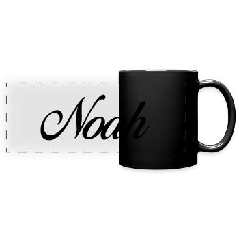 Noah - Full Colour Panoramic Mug - black - Front