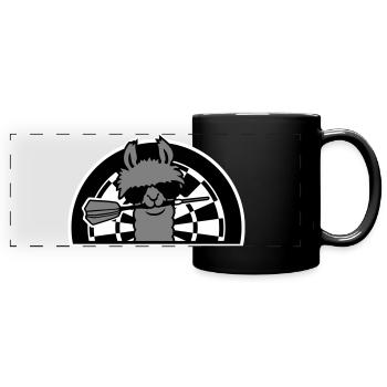 Lunettes de soleil Cool Lama Dart Dart Sweet - Mug panoramique uni - noir - Devant
