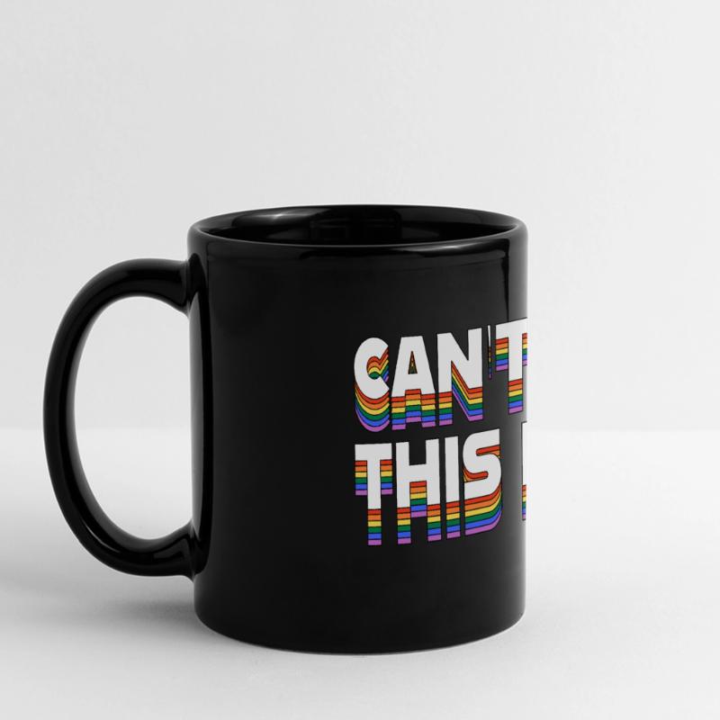 Can't Hide This Pride Full Colour Panoramic Mug