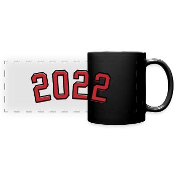 Sport Birth Year 2022 - Full Colour Panoramic Mug - black - Front