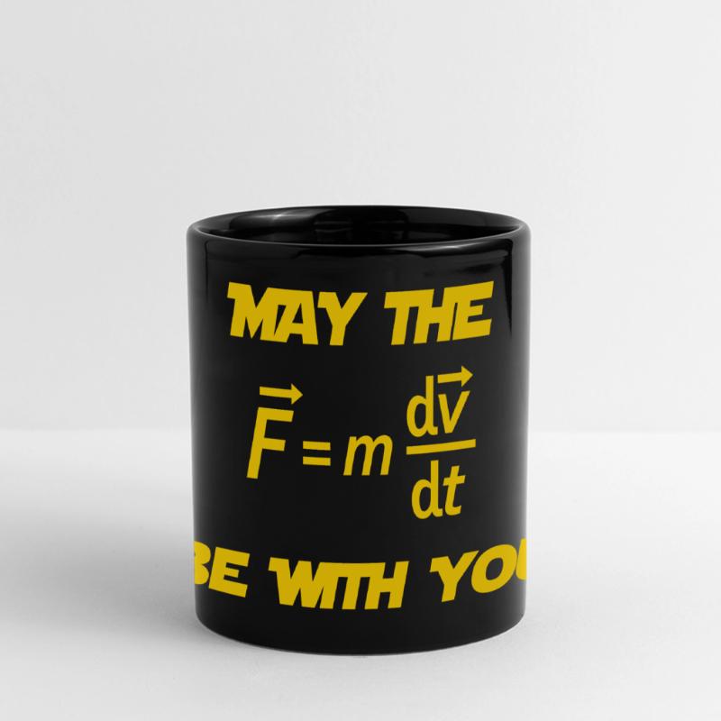 QUE LA FORCE MATH FORMULA SOIT AVEC VOUS Mug panoramique uni
