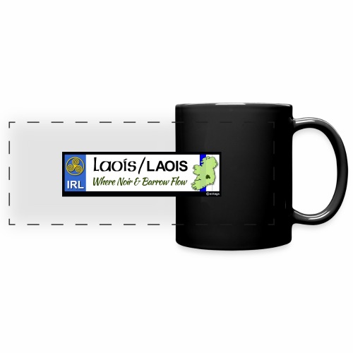 LAOIS, IRELAND: licence plate tag style decal eu - Full Colour Panoramic Mug