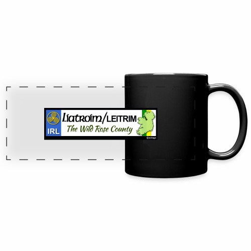 LEITRIM, IRELAND: licence plate tag style decal eu - Full Colour Panoramic Mug