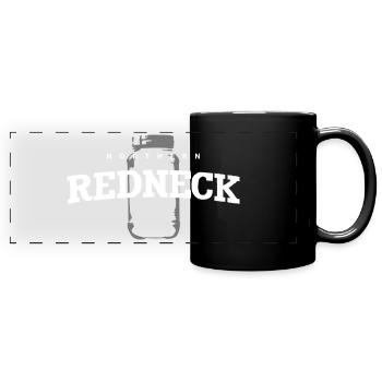 Northern redneck - Full Colour Panoramic Mug - black - Front
