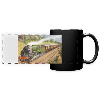 Bournemouth Belle - Panorama-Tasse farbig - Schwarz - Vorne