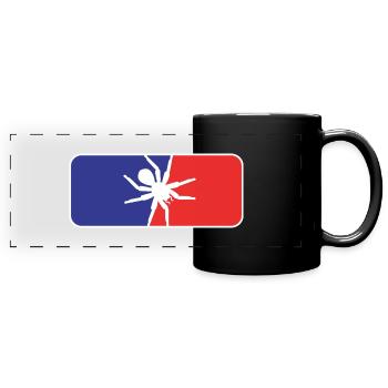 Tarantula sport league spider lover tarantula - Full Colour Panoramic Mug - black - Front