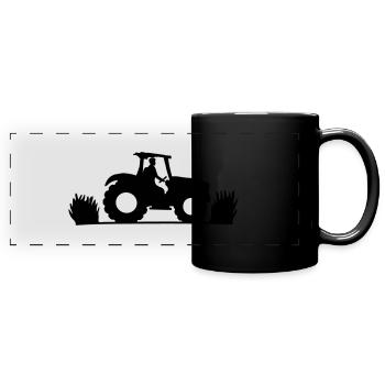 Farmer Fields Farmer - Full Colour Panoramic Mug - black - Front