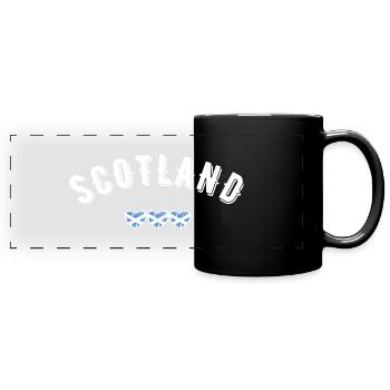 Scotland - Full Colour Panoramic Mug - black - Front