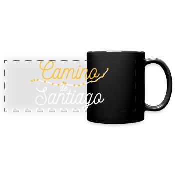Camino de Santiago | St. James - Full Colour Panoramic Mug - black - Front