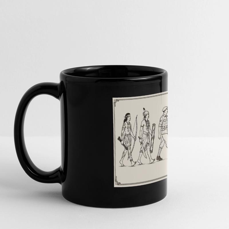 Évolution des Moluques par s2soon Mug panoramique uni