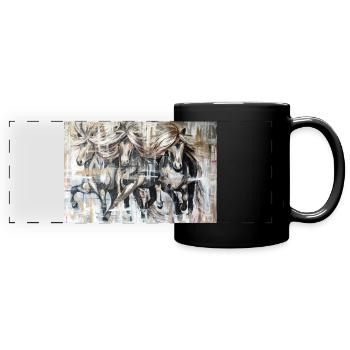 Poster Isi Gruppe 97MB - Panorama-Tasse farbig - Schwarz - Vorne