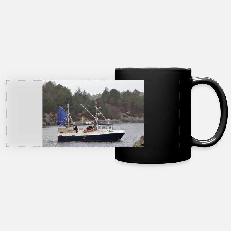 Péragut - Mug panoramique uni - noir