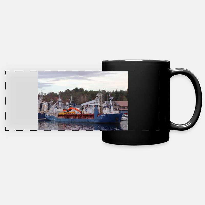 Eidholm - Mug panoramique uni - noir