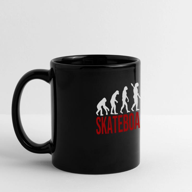 Evolution Skateboard Panorama-Tasse farbig