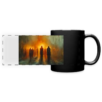 Fantômes du Soleil - Mug panoramique uni - noir - Devant