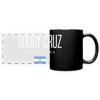 Godoy Cruz Argentina Argentinian - Full Colour Panoramic Mug - black - Front