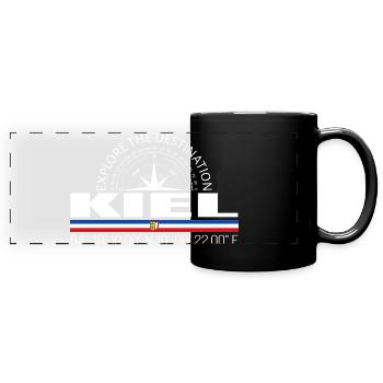 Keel - Full Colour Panoramic Mug - black - Front