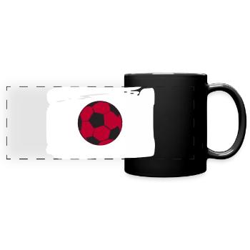 Japan Nippon Nihon JAPANESE Asia Sport FAN - Full Colour Panoramic Mug - black - Front
